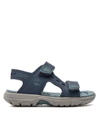 Buty dla chłopców - Timberland Sandały Moss Jump 2 Strap Sandal TB0A68Q9L791 Granatowy - miniaturka - grafika 1