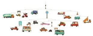 Djeco karuzela Mobil Samochody - Karuzele dla niemowląt - miniaturka - grafika 1