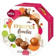 Bombonierki i czekoladki - MERCI LOVELIES PRALINY BOMBONIERKA CLASSIC 185 G - miniaturka - grafika 1