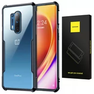 Etui i futerały do telefonów - Etui Pancerne Spacecae Beetle Przezroczyste Plecki Case Pokrowiec Obudowa Oneplus 8 Pro Czarny - miniaturka - grafika 1