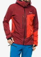 Kurtki narciarskie - Kurtka skiturowa Salewa Sella 3L PTX Jacket - syrah - miniaturka - grafika 1
