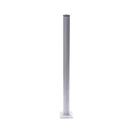 Meble modułowe i akcesoria - Noga okrągła Fikszo 30 x 500 mm srebrnoszary - miniaturka - grafika 1
