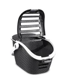 Transportery dla kotów - CURVER Pet Carrier transporter dla zwierząt Antracyt - miniaturka - grafika 1