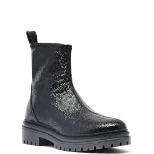 Michael Kors Botki COMET LUG | z dodatkiem skóry - Botki damskie - miniaturka - grafika 1