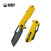 Noże - Nóż składany Kubey Atlas Yellow G10, Blackwashed 14C28N by Jelly Jerry (KU328E) - miniaturka - grafika 1