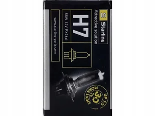 Żarówka H7 12V 55W PX26D +30 Światła Starline - Żarówki samochodowe - miniaturka - grafika 1