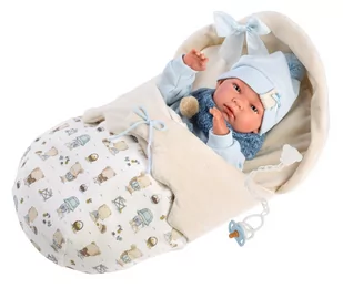 Lalka bobas Nico 40 cm Llorens - Lalki dla dziewczynek - miniaturka - grafika 1