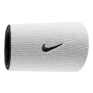 Tenis ziemny - Frotka NIKE ACCESSORIES DRI-FIT DOUBLEWIDE WRISTBANDS HOME & AWAY 2 PK N.NN.B0.101 – Biały - miniaturka - grafika 1