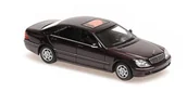 Samochody i pojazdy dla dzieci - Mercedes-Benz S-Class (W220) 1998 Dark Red Metallic 1:43 Minichamps - miniaturka - grafika 1
