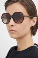 Okulary przeciwsłoneczne - VOGUE okulary przeciwsłoneczne damskie kolor brązowy 0VO5561S - Vogue - miniaturka - grafika 1