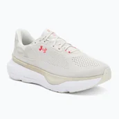Sport OUTLET - Buty do biegania męskie Under Armour Innfinite Pro 2 summit white/khaki base/racer red WYSYŁKA W 24H 30 DNI NA ZWROT - miniaturka - grafika 1