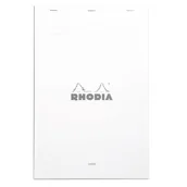 Notesy i bloczki - Blok Rhodia N°19 A4+ 21x31,8 cm, linie, biały - miniaturka - grafika 1