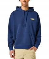 Bluzy męskie - Bluza Wrangler LOGO HOODIE 112357369 Navy M - miniaturka - grafika 1