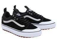 Sneakersy damskie - VANS Sneakersy damskie / męskie ze sznurówkami (42, Czarny/ biały) - miniaturka - grafika 1