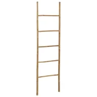 Stojaki na ręczniki papierowe - Drabinka na ręczniki, 5 szczebli, 170 cm, bambus - miniaturka - grafika 1