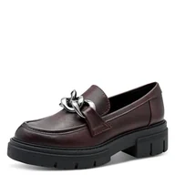 Kapcie damskie - Marco Tozzi Damskie kapcie 2-24705-41, bordowe, 39 EU, bordowy, 39 EU - miniaturka - grafika 1