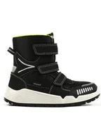 Kozaki damskie - Richter Shoes Kozaki zimowe "RS-1" w kolorze czarnym - miniaturka - grafika 1