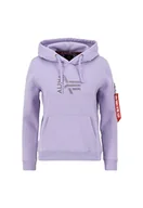 Swetry damskie - ALPHA INDUSTRIES Sweter damski, 664-paleta Fioletowy, XS - miniaturka - grafika 1