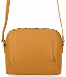 Torebka damska listonoszka David Jones Żółta - Torebki damskie - miniaturka - grafika 1