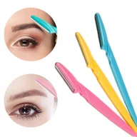 Trymery - Nożyk Trymer Brzytwa Do Stylizacji Brwi 60 Szt Do Regulacji Brwi Bezpieczny - miniaturka - grafika 1