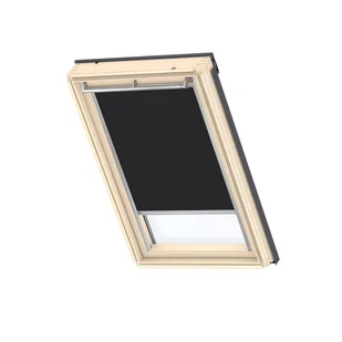 Roleta zaciemniająca do okna dachowego DKL MK08 3009S Czarna 78 x 140 cm Velux - Rolety - miniaturka - grafika 1
