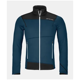Kurtka męska Ortovox Fleece Light Jacket M Rozmiar: XL / Kolor: ciemnoniebieski - Kurtki męskie - miniaturka - grafika 1