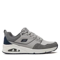 Sneakersy męskie - Sneakersy Skechers Uno-Retro One 183020/GRY Szary - miniaturka - grafika 1