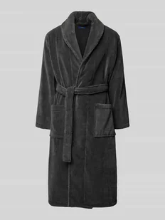 Szlafrok o kroju comfort fit z czystej bawełny - Szlafroki męskie - miniaturka - grafika 1