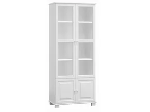 Witryna drewniana nr4 biała - Witryny - miniaturka - grafika 1