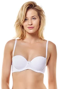 Bardotka Henderson Raff 23446 biały - Biustonosze - miniaturka - grafika 1