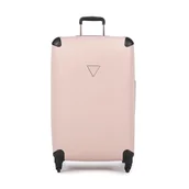 Walizki - Walizka duża Guess Wilder (D) Travel TWD745 29480 Różowy - miniaturka - grafika 1