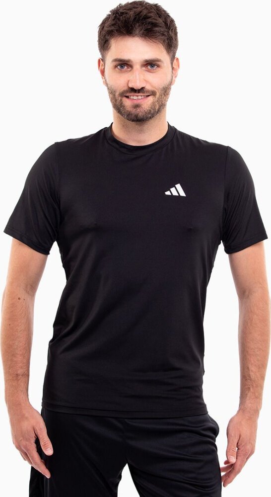 Adidas Koszulka męska adidas Train Essentials Stretch Training czarna IC7413 S