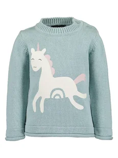 Blue Seven Sweter w kolorze błękitnym - Bluzy i sweterki niemowlęce - miniaturka - grafika 1