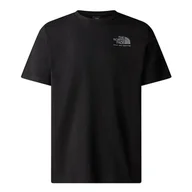 Koszulki sportowe męskie - Koszulka The North Face Graphic 0A87EWJK31 - czarna - miniaturka - grafika 1