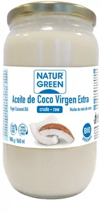 Olej kokosowy Naturgreen Extra Virgin 800 g (8436542192613) - Olej spożywczy - miniaturka - grafika 1