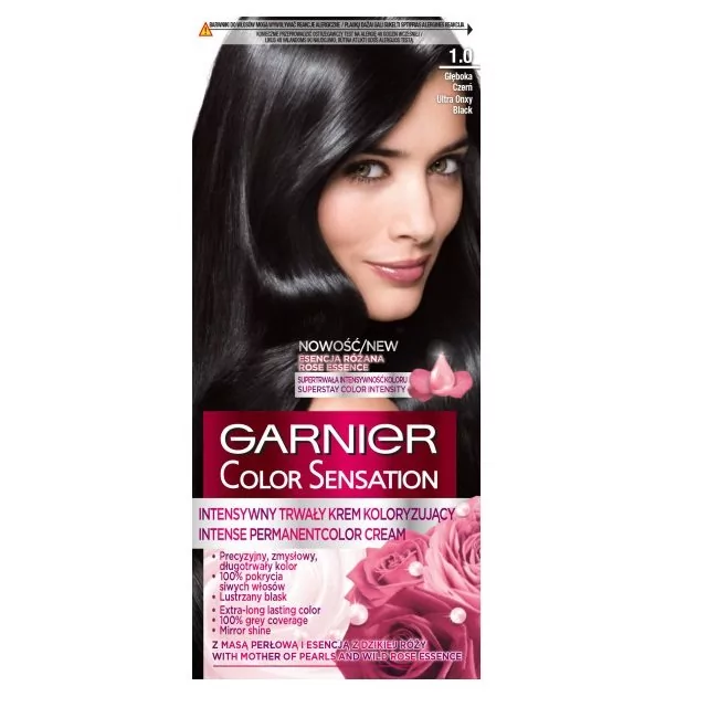 Garnier Color Sensation 1.0 Głęboka onyksowa czerń