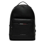 Torby na laptopy - Plecak Tommy Hilfiger Th Central Backpack AM0AM13483 Czarny - miniaturka - grafika 1