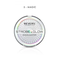 Pudry do twarzy - Revers Puder Rozwietlający Strobe & Glow nr 05 - miniaturka - grafika 1