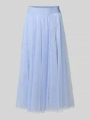 Spódnice - Spódnica midi z wyhaftowanym logo model ‘Fridi’ - miniaturka - grafika 1