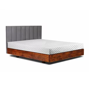 Łóżko HYGGE EKODOM kontynentalne : Rozmiar - 120x200, Kolor wybarwienia - Olcha naturalna, Wezgłowie - 4 - Łóżka - miniaturka - grafika 1