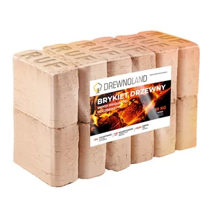 Brykiet dębowy premium RUF Drewnoland - Materiały opałowe - miniaturka - grafika 1