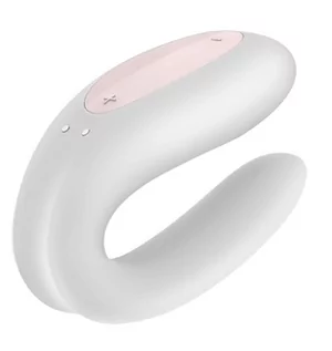 Wibratory i masażery - satisfyer (ge) Satisfayer Double Joy White incl. Bluetooth and App - grafika 1