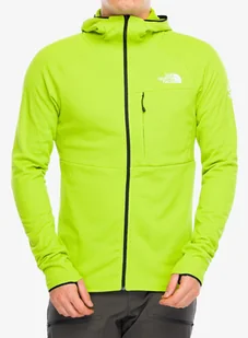 Bluza z kapturem The North Face Summit Futurefleece FZ Hoodie - meadow grass - Bluzy sportowe męskie - miniaturka - grafika 1