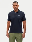 Koszulki męskie - Pepe Jeans Polo Essential PM542298 Granatowy Regular Fit - miniaturka - grafika 1