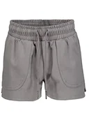 Spodenki damskie - Garcia Kids Dziewczęce szorty bermudy, kolor perłowo-szary, 176, Pearl Grey, 176 cm - miniaturka - grafika 1