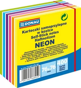 PBS Connect, karteczki samoprzylepne w kostce, neonowe - Artykuły biurowe - miniaturka - grafika 2