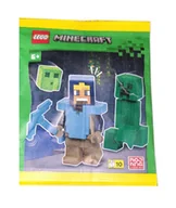 Klocki - Zestaw LEGO Minecraft - Diamond Hero with Creeper and Slime #662508 (polybag, klocki, foilpack) - miniaturka - grafika 1