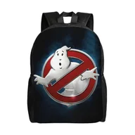 Torebki damskie - Plecak szkolny Ghostbuster Torba na książki dla dzieci Duża do biura szkolnego Lekka torba podróżna na ramię na świeżym powietrzu - miniaturka - grafika 1