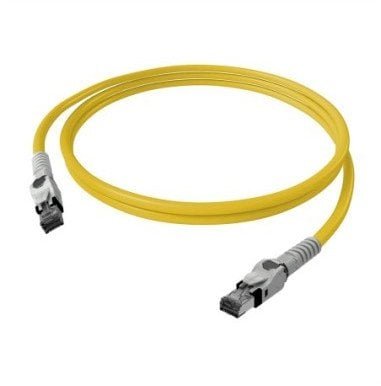 Kabel krosowy EasyLan VarioBoot Cat.6A, S/FTP, żółty, 3 m