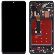 Części serwisowe do telefonów - Oryginalny Wyświetlacz LCD + ekran dotykowy Huawei P30 PRO VOG-L09 (Regenerowany) OLED Ramka czarna - miniaturka - grafika 1